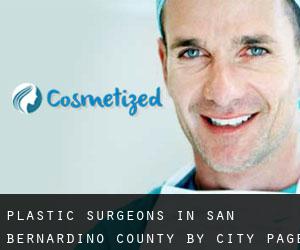 Plastic Surgeons in San Bernardino County by city - page 1