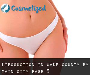 Liposuction in Wake County by main city - page 3