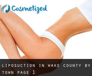 Liposuction in Wake County by town - page 1