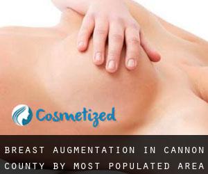 Breast Augmentation in Cannon County by most populated area - page 1