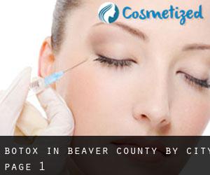 Botox in Beaver County by city - page 1