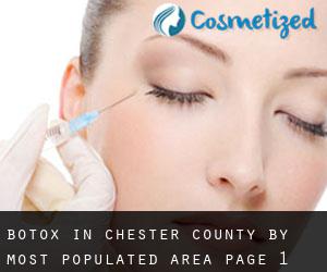 Botox in Chester County by most populated area - page 1