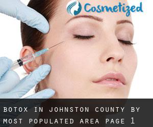 Botox in Johnston County by most populated area - page 1