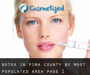 Botox in Pima County by most populated area - page 1