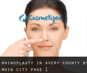Rhinoplasty in Avery County by main city - page 1