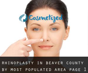 Rhinoplasty in Beaver County by most populated area - page 1