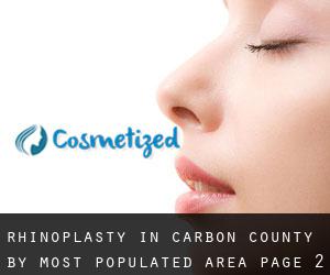Rhinoplasty in Carbon County by most populated area - page 2