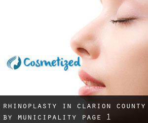 Rhinoplasty in Clarion County by municipality - page 1