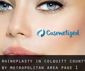 Rhinoplasty in Colquitt County by metropolitan area - page 1