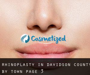 Rhinoplasty in Davidson County by town - page 3