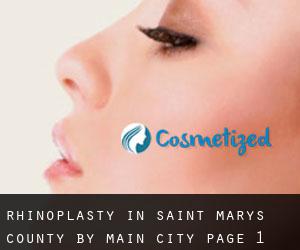 Rhinoplasty in Saint Mary's County by main city - page 1