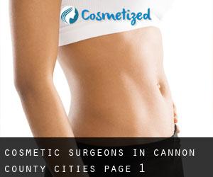 cosmetic surgeons in Cannon County (Cities) - page 1