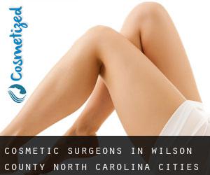 cosmetic surgeons in Wilson County North Carolina (Cities) - page 1