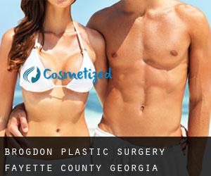 Brogdon plastic surgery (Fayette County, Georgia)