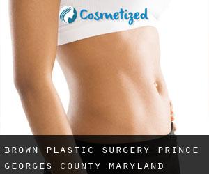 Brown plastic surgery (Prince Georges County, Maryland)