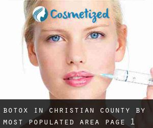 Botox in Christian County by most populated area - page 1