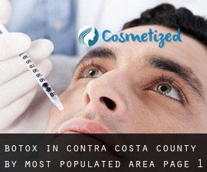Botox in Contra Costa County by most populated area - page 1