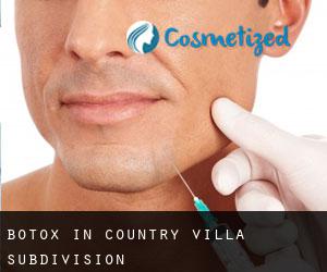 Botox in Country Villa Subdivision