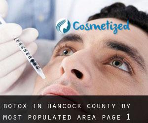 Botox in Hancock County by most populated area - page 1
