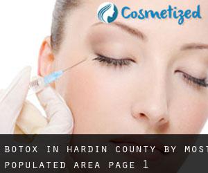 Botox in Hardin County by most populated area - page 1