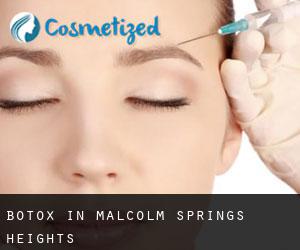 Botox in Malcolm Springs Heights