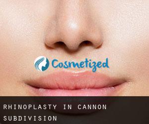 Rhinoplasty in Cannon Subdivision