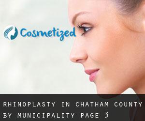Rhinoplasty in Chatham County by municipality - page 3