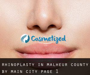 Rhinoplasty in Malheur County by main city - page 1
