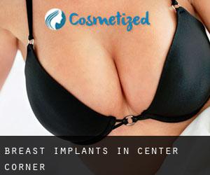 Breast Implants in Center Corner