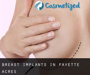 Breast Implants in Fayette Acres