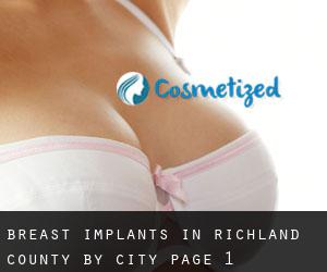 Breast Implants in Richland County by city - page 1