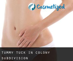 Tummy Tuck in Colony Subdivision