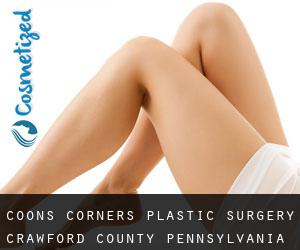 Coons Corners plastic surgery (Crawford County, Pennsylvania)