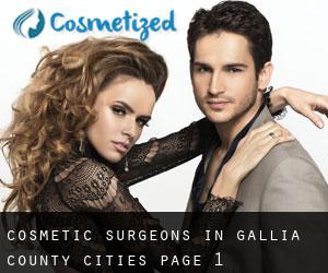 cosmetic surgeons in Gallia County (Cities) - page 1