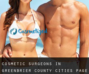 cosmetic surgeons in Greenbrier County (Cities) - page 3