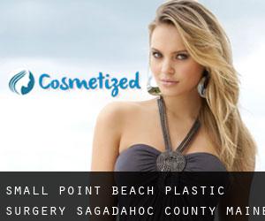 Small Point Beach plastic surgery (Sagadahoc County, Maine)